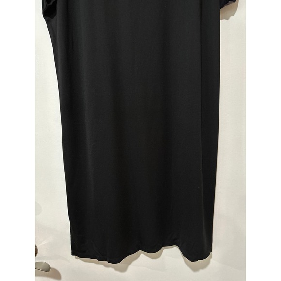 GABBY ISABELLA Black & Grey Graphic Stripe Tunic Dress - Size Large - EUC! - Picture 11 of 16